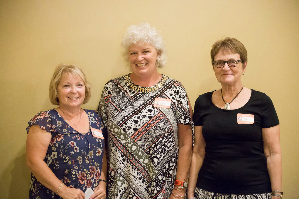Reunion Committee Leaders: Pam Birdsall Linn, Krista Meyer Bowersox, and Joetta Geer Johnson